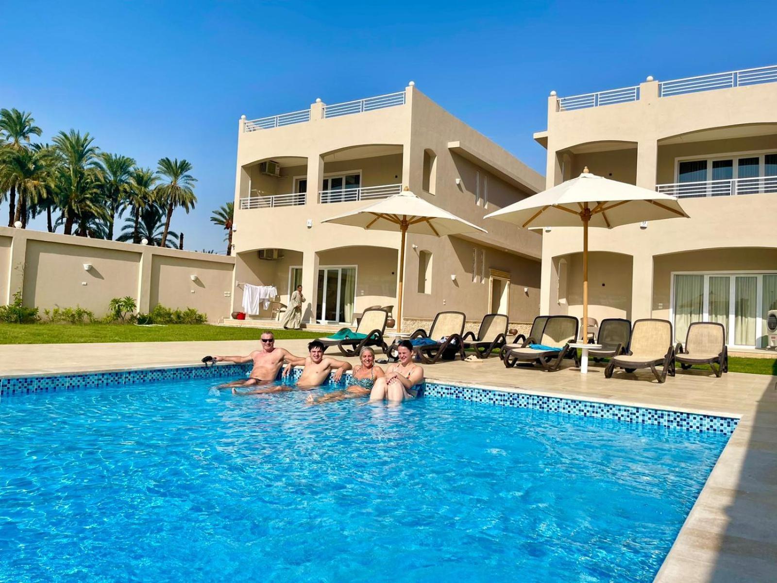 Royal Nile Villa - Pool View Apartment 1 Луксор Екстер'єр фото